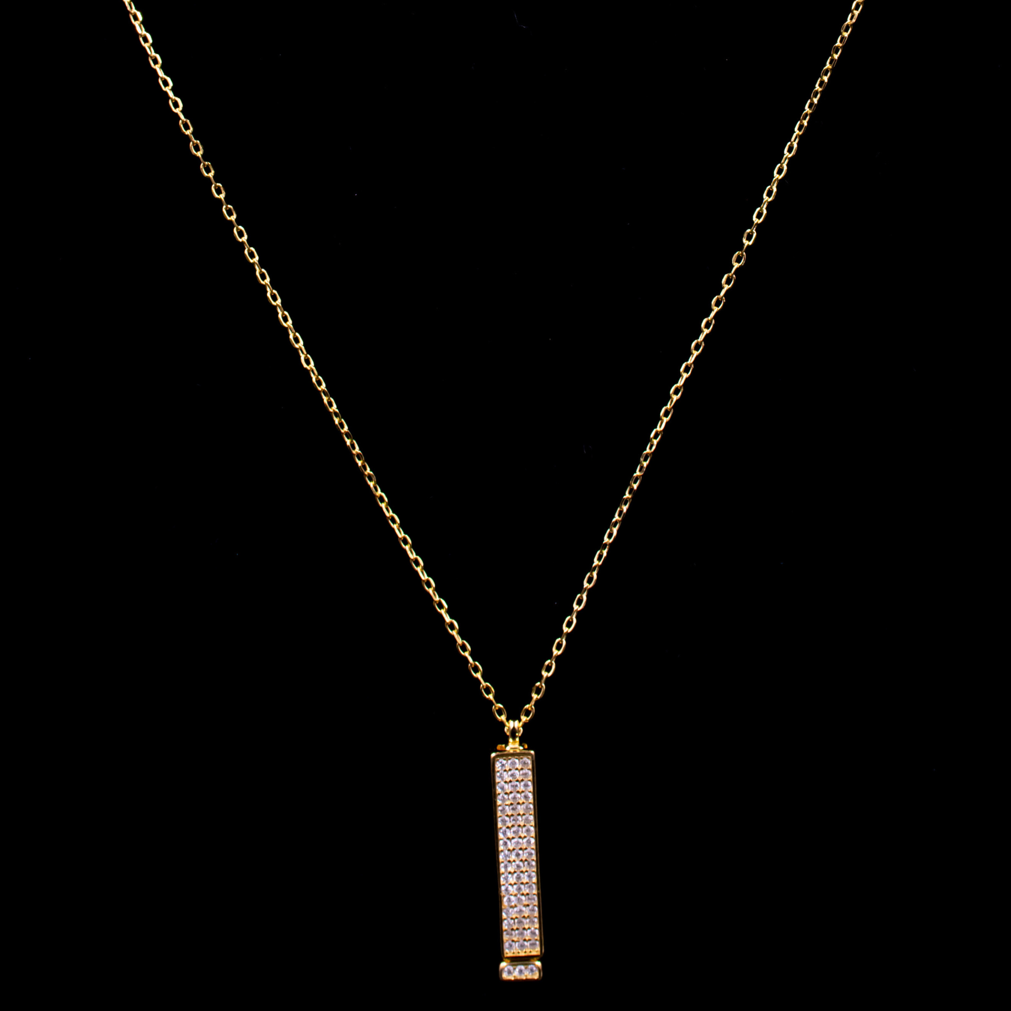 Aurora Bar Chain Pendant