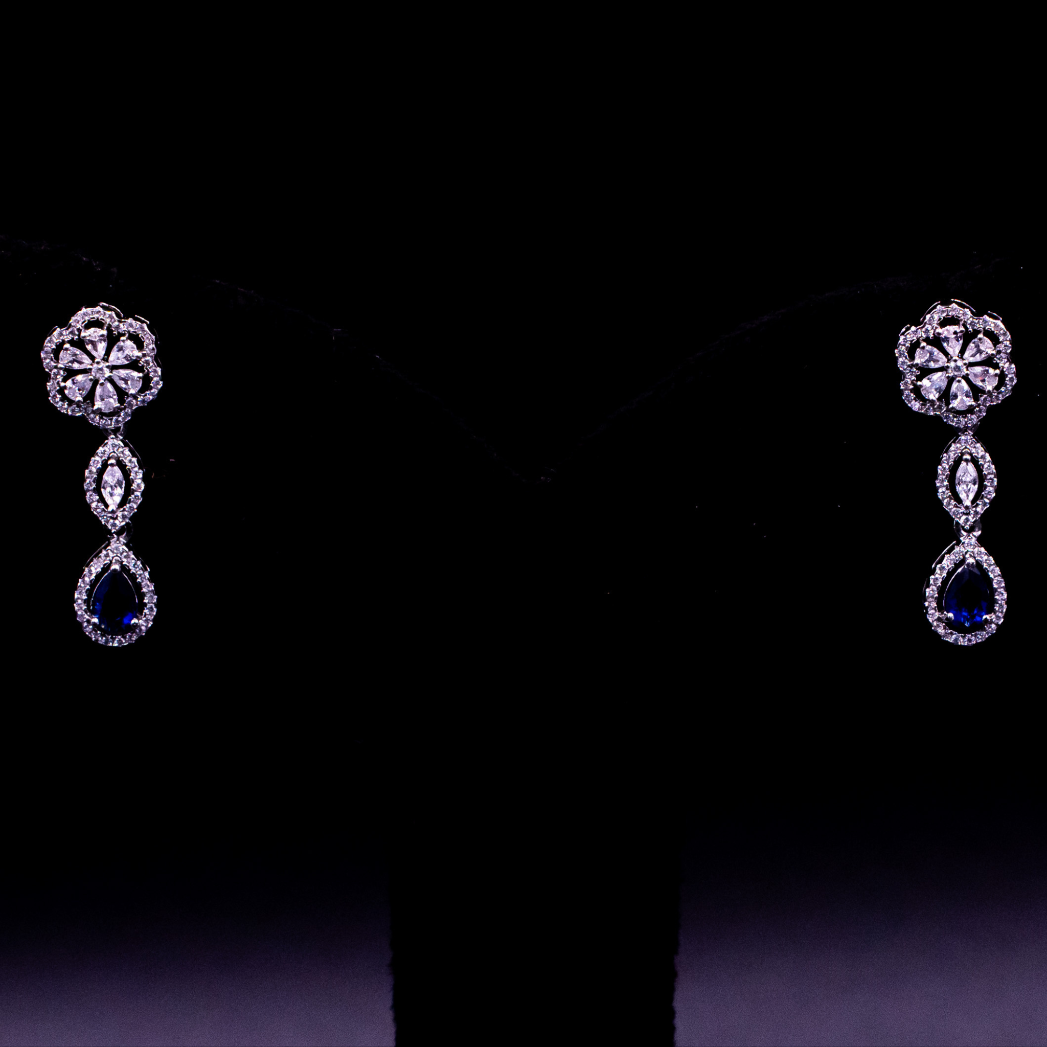 Royal Sapphire Éternité Set