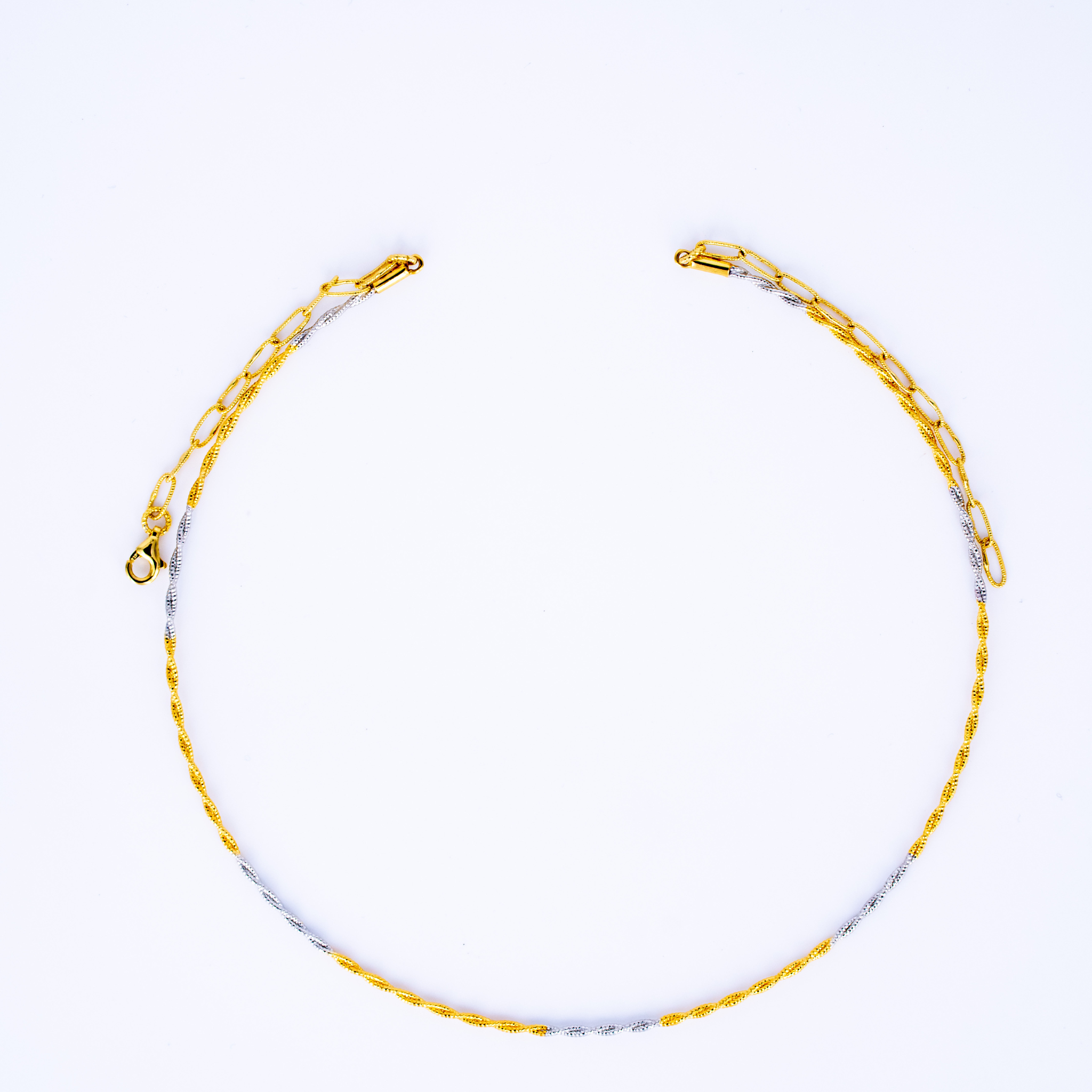 Twilight Blossom Twist Necklace