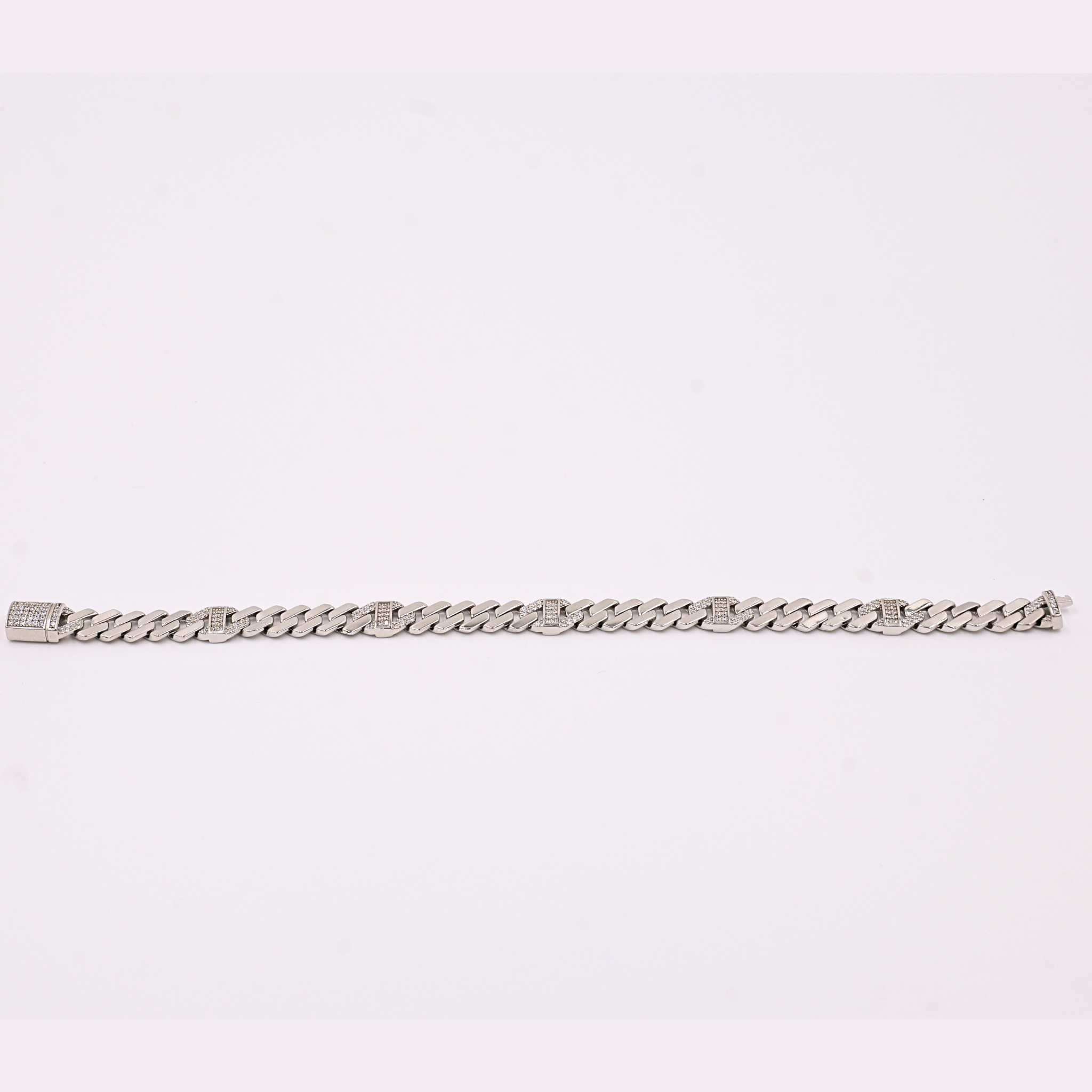 Iced Segment Cuban Bracelet