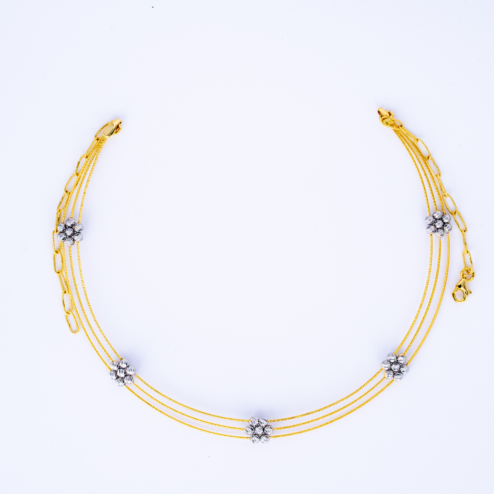 Golden Blossom Harmony Necklace
