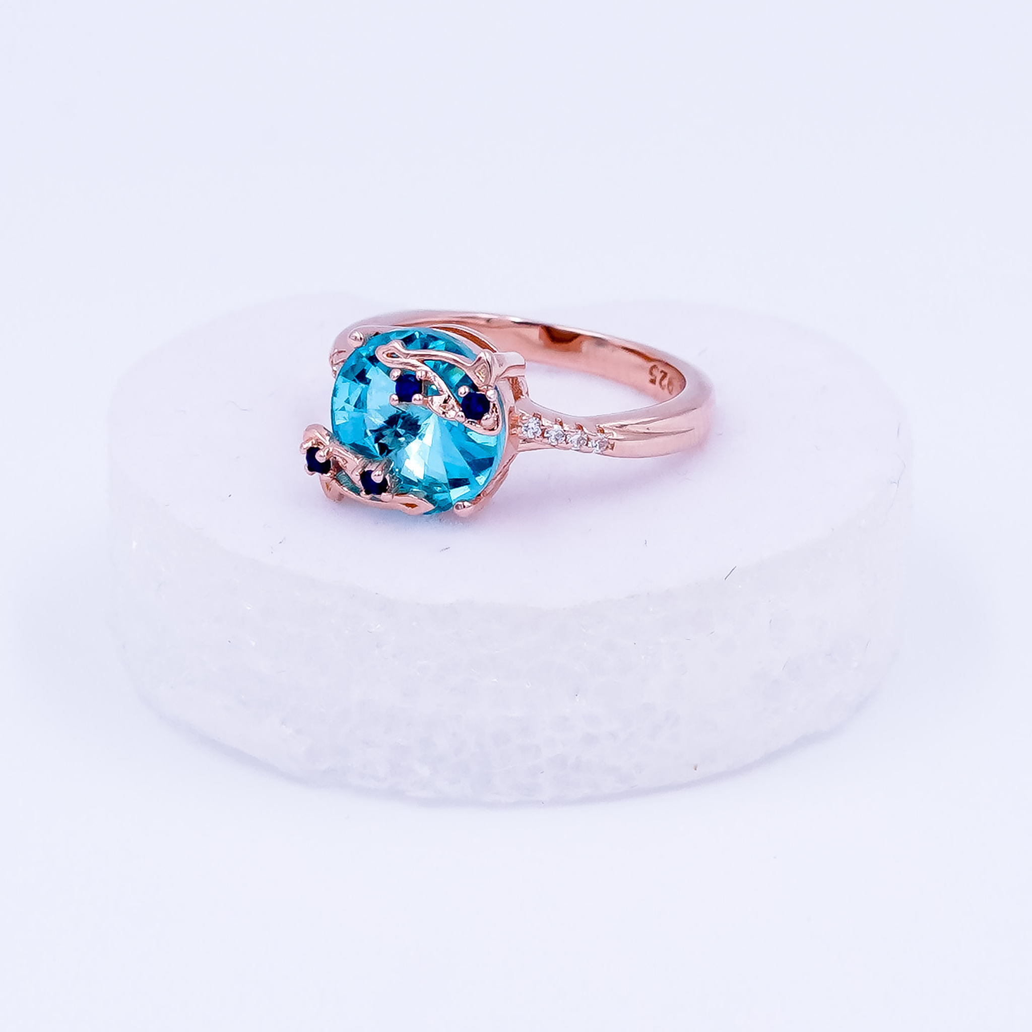 Azure Elan Ring