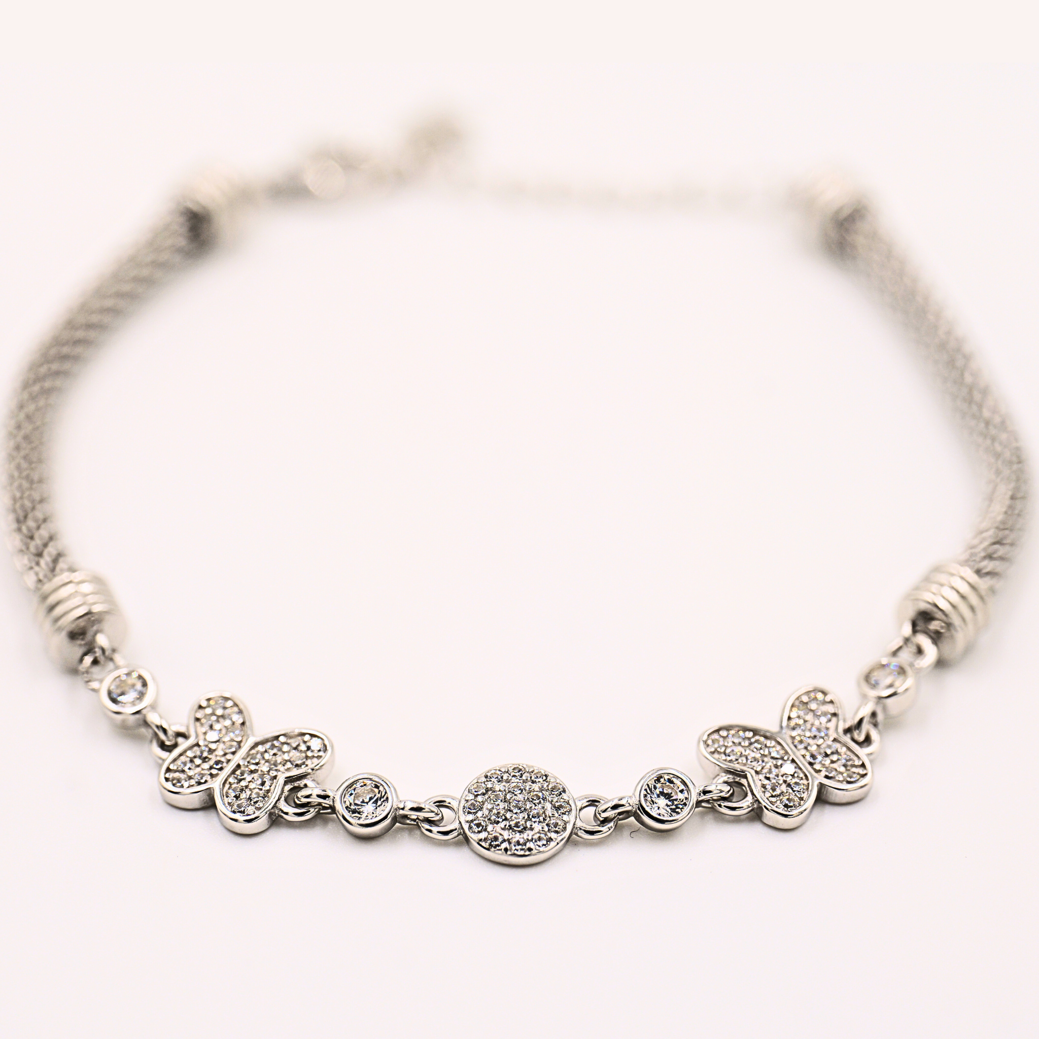 Flutter Mesh Halo Bracelet