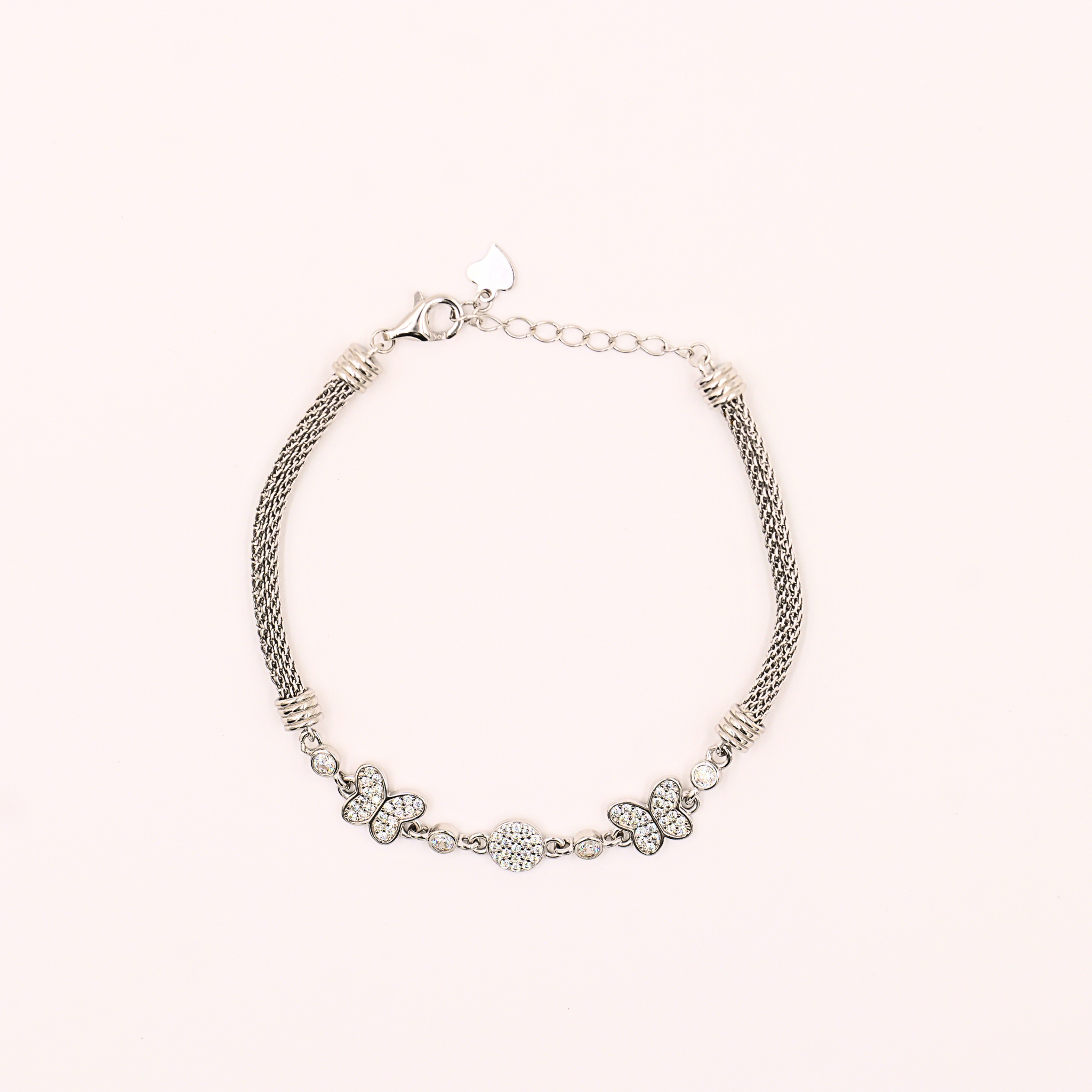 Flutter Mesh Halo Bracelet
