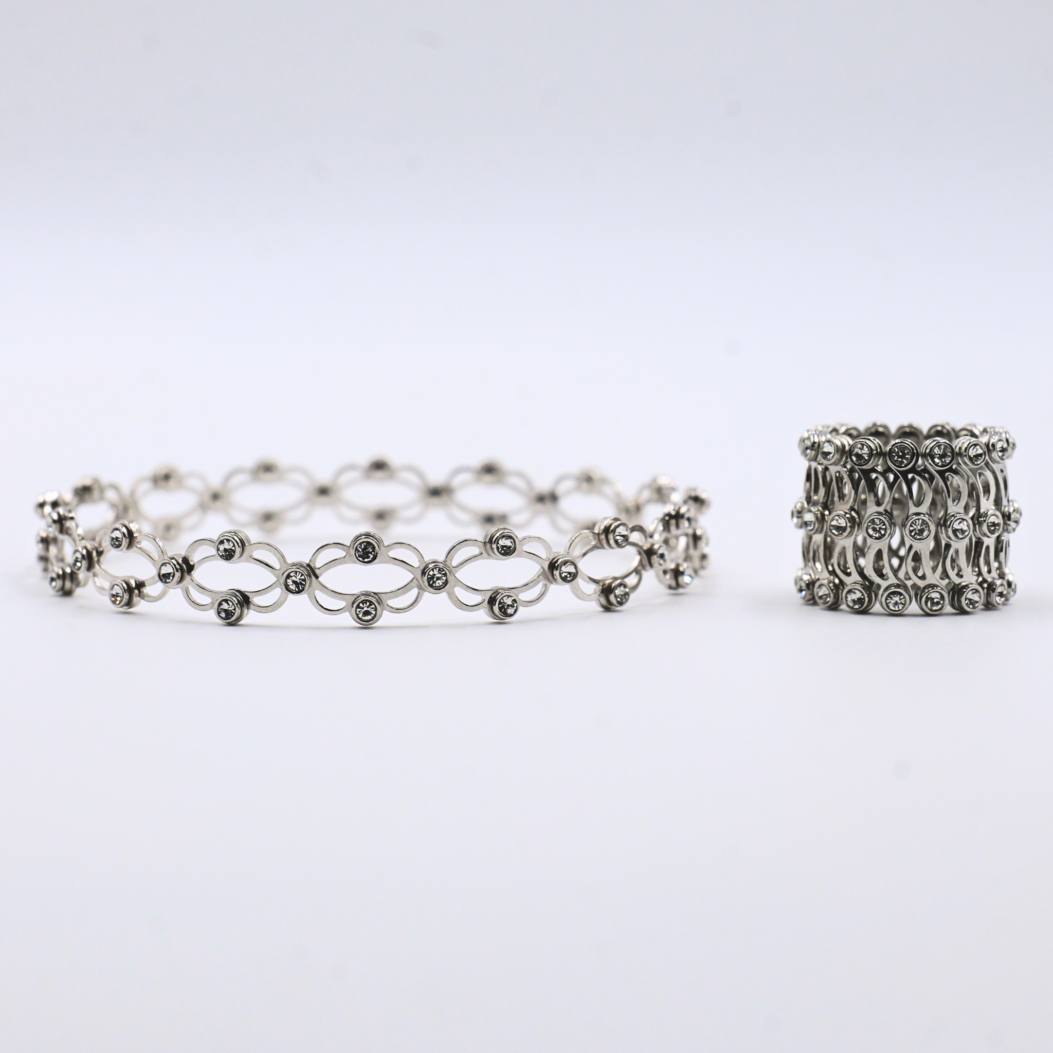 Luna Weave Convertible Ring Bracelet