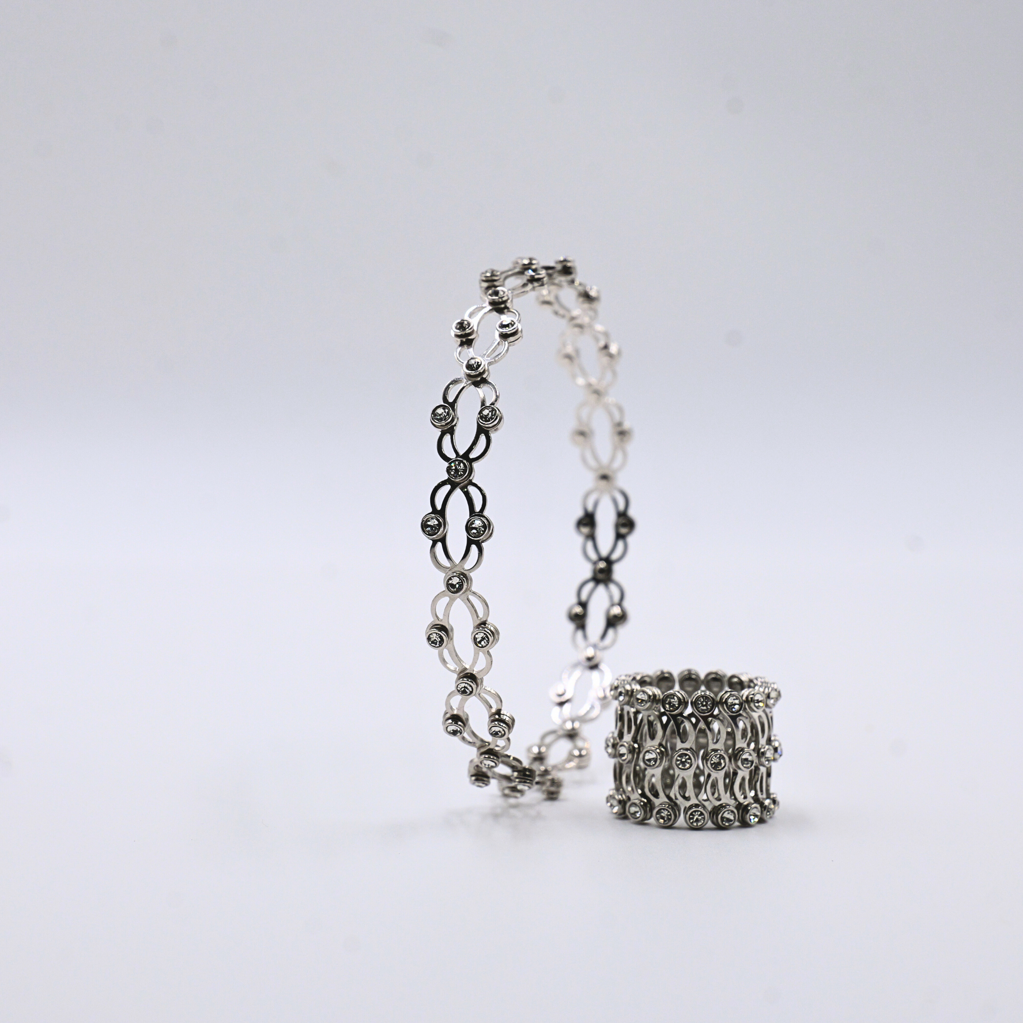 Luna Weave Convertible Ring Bracelet