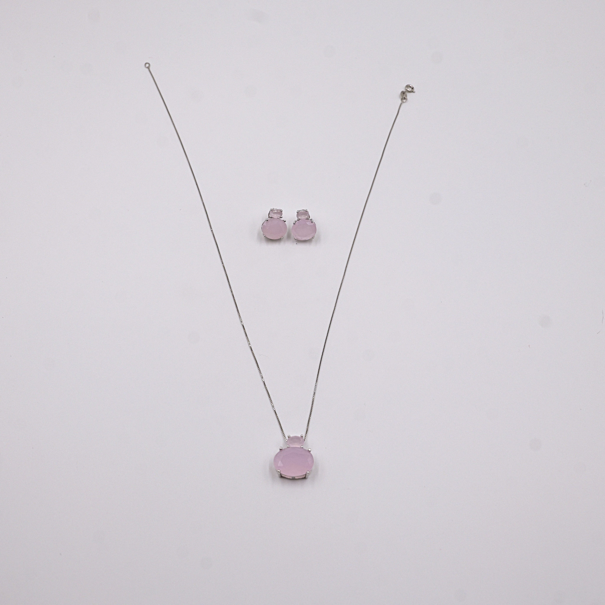 Soft Blush Pendant Set